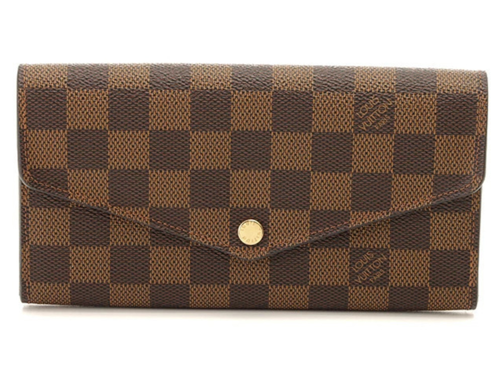 LOUIS VUITTON Portefeuille Sarah Damier Brown T